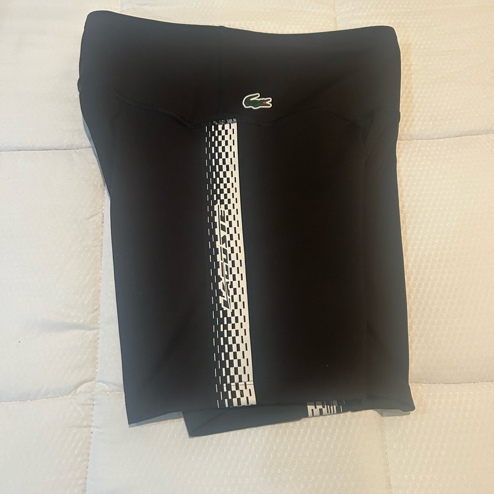 Lacoste Black Athletic Shorts